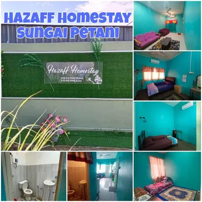 a collage of photos of avent homesasy survival program at Hazaff Homestay in Sungai Petani