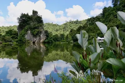 a view of a body of water with trees at The Ipoh All Suite Resort, Jalan Haven Ipoh in Ipoh
