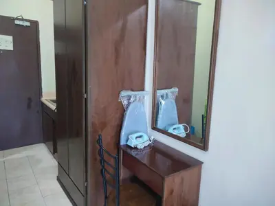 a bathroom with a sink and a mirror at Sofea Inn Bukit Merah - Suria A7727 in Kampong Selemat